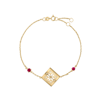 Saru Ruby Bracelet